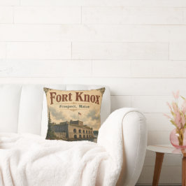 Fort Knox Prospect Maine Historische Granieten For Kussen