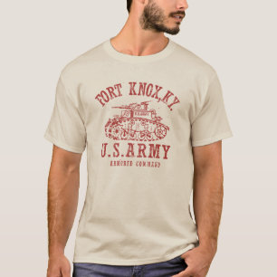 Fort Knox Vintage Rood T-shirt