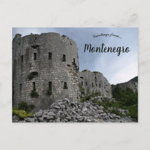Fort Kosmač Montenegro Briefkaart