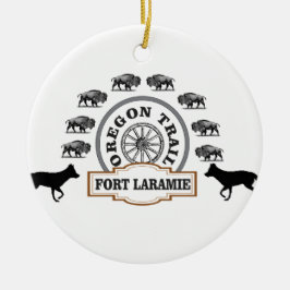 fort Laramie gold Keramisch Ornament