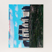 Fort Laramie Wyoming. kerstcadeautjes Legpuzzel (Verticaal)