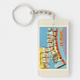 Fort Lauderdale #2 Florida FL Old Travel Souvenir Sleutelhanger