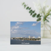 Fort Lauderdale Bay Area, Fort Lauderdale Briefkaart (Staand voorkant)