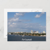 Fort Lauderdale Bay Area, Fort Lauderdale Briefkaart (Voorkant / Achterkant)