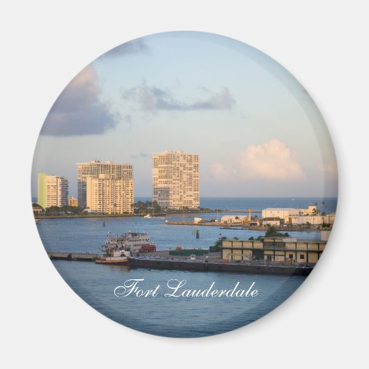 Fort Lauderdale Bay Magneet (Voorkant)