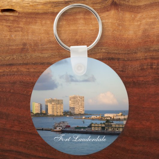 Fort Lauderdale Bay Sleutelhanger (Voorkant)