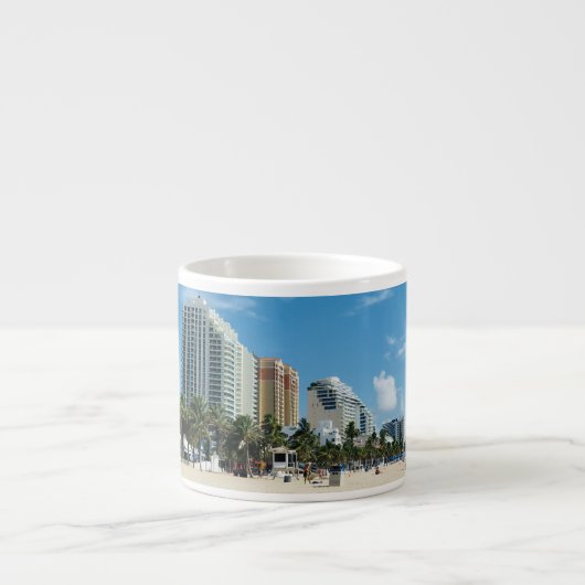 Fort Lauderdale Beach Espresso Mok (Voorkant)