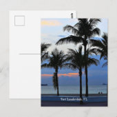 Fort Lauderdale Beach, Florida Briefkaart (Voorkant / Achterkant)