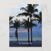 Fort Lauderdale Beach, Florida Briefkaart (Voorkant)