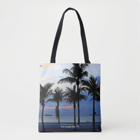 Fort Lauderdale Beach, Florida Tote Bag (Voorkant)