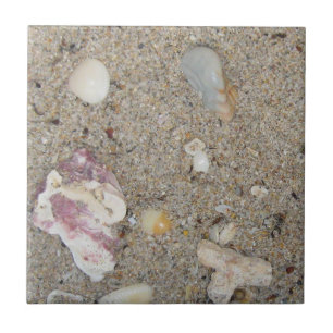 Fort Lauderdale Beach Sand, Shells, Coral Tegeltje