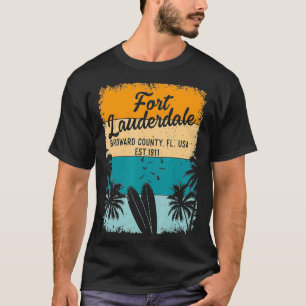 Fort Lauderdale Beach Souvenirs uit Florida Cadeau T-shirt