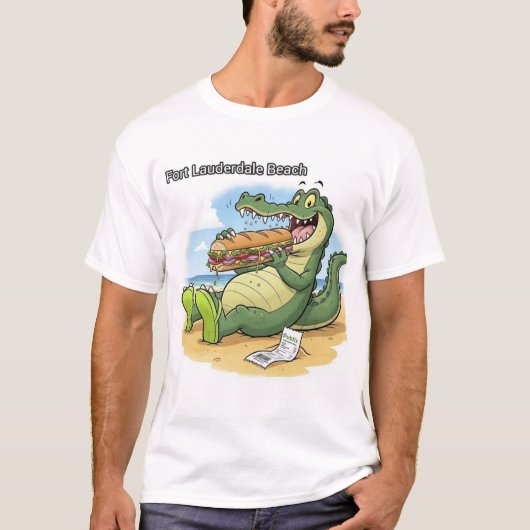 Fort Lauderdale Beach T-shirt (Voorkant)