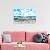 Fort Lauderdale Beach Uitgerekt Canvas (Insitu (Woonkamer))