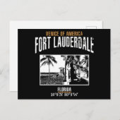 Fort Lauderdale Briefkaart (Voorkant / Achterkant)