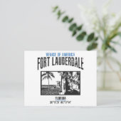 Fort Lauderdale Briefkaart (Staand voorkant)