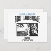 Fort Lauderdale Briefkaart (Voorkant / Achterkant)