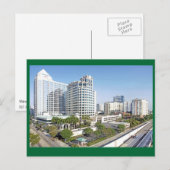 Fort Lauderdale, de stad Bright Tomorrows Briefkaart (Voorkant / Achterkant)