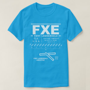 Fort Lauderdale Executive Airport FXE T-shirt