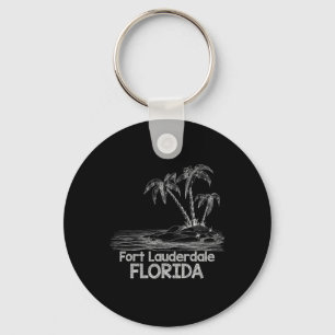 Fort Lauderdale Familie Vakantie Cruise Shirt Flor Sleutelhanger