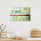 Fort Lauderdale, FL Map Poster (Keuken)