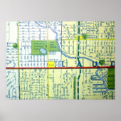 Fort Lauderdale, FL  Map Poster (Voorkant)