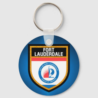 Fort Lauderdale Flag Sleutelhanger