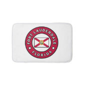 Fort Lauderdale Florida Badmat (Voorkant)