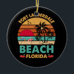 Fort Lauderdale Florida Beach FL Novelty Keramisch Ornament<br><div class="desc">Fort Lauderdale Florida Beach FL Novelty</div>