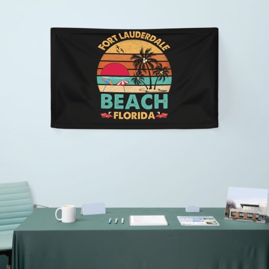 Fort Lauderdale Florida Beach FL Novelty Spandoek (Beurs)
