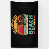 Fort Lauderdale Florida Beach FL Novelty Spandoek (Verticaal)