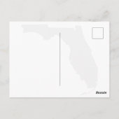Fort Lauderdale Florida Beach Retro Tropische jare Briefkaart (Achterkant)