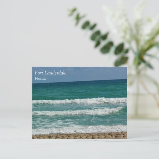 Fort Lauderdale, Florida Briefkaart (Staand voorkant)