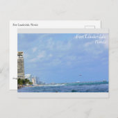 Fort Lauderdale, Florida Briefkaart (Voorkant / Achterkant)