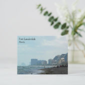 Fort Lauderdale, Florida Briefkaart (Staand voorkant)