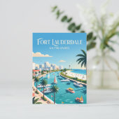 Fort Lauderdale Florida Briefkaart (Staand voorkant)