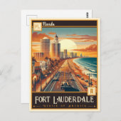 Fort Lauderdale, Florida |  Briefkaart (Voorkant / Achterkant)