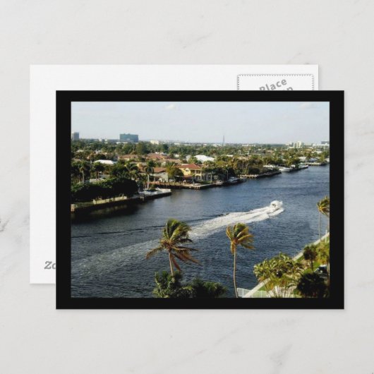 Fort Lauderdale, Florida Briefkaart (Voorkant / Achterkant)