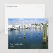 Fort Lauderdale, Florida Briefkaart (Voorkant / Achterkant)