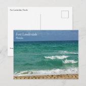 Fort Lauderdale, Florida Briefkaart (Voorkant / Achterkant)