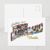 Fort Lauderdale Florida Briefkaart (Voorkant / Achterkant)
