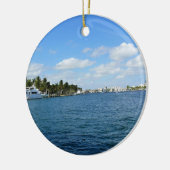 Fort Lauderdale, Florida Keramisch Ornament (Links)