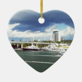Fort lauderdale Florida Keramisch Ornament (Voorkant)