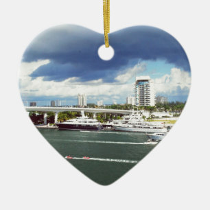 Fort lauderdale Florida Keramisch Ornament