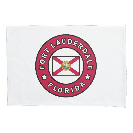Fort Lauderdale Florida Kussensloop (Voorkant)