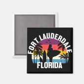 Fort Lauderdale, Florida Magneet (Voorkant / Achterkant)