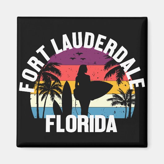 Fort Lauderdale, Florida Magneet (Voorkant)