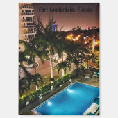Fort Lauderdale Florida Magnet (Voorkant)
