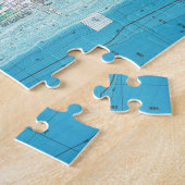 Fort Lauderdale Florida Map (1985) Legpuzzel (Zijkant)