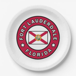Fort Lauderdale Florida Papieren Bordje